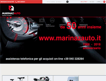 Tablet Screenshot of marinazauto.it